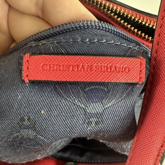 Christian Siriano pink Structured Tote Bag With Gold Accents & Double Straps - Picture 3 of 11